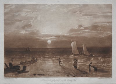 Livro de estudo: Mildmay Sea-piece de Joseph Mallord William Turner
