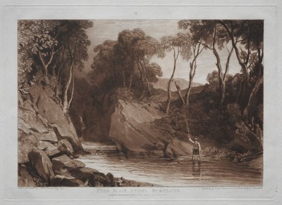 Estudos são livres Perto Blain Athol, Escócia. de Joseph Mallord William Turner