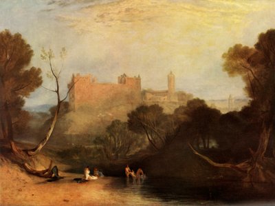 Palácio de Linlithgow, 1807, 1934. de Joseph Mallord William Turner