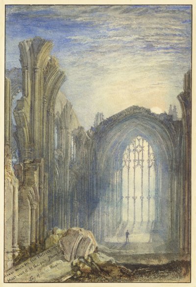 Abadia de Melrose de Joseph Mallord William Turner
