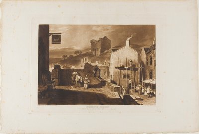 Morpeth, placa 21 do Livro de Estudos de Joseph Mallord William Turner
