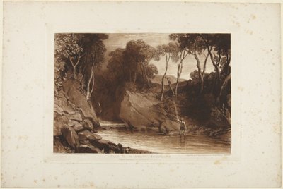 Perto de Blair Athol, na Escócia de Joseph Mallord William Turner