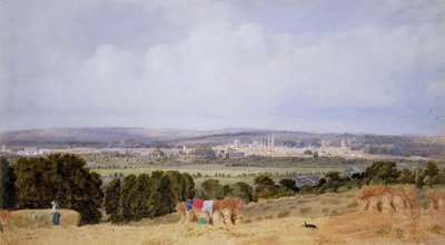 Oxford a partir de Hinksey Hill de Joseph Mallord William Turner
