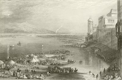Peregrinos na feira sagrada de Hurdwar de Joseph Mallord William Turner