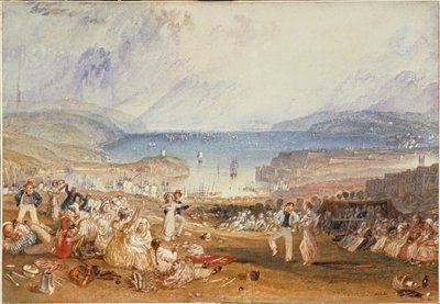 Plymouth, Devonshire ... (aguarela sobre papel) de Joseph Mallord William Turner