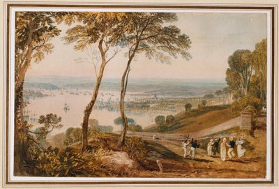 Plymouth Dock, perto do Monte Edgecumbe de Joseph Mallord William Turner