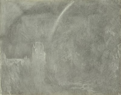 Schloss Eltz (giz no papel) de Joseph Mallord William Turner