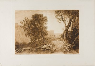 Solidão, placa 53 do Livro de Estudos de Joseph Mallord William Turner