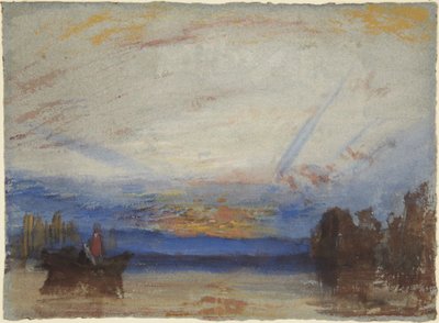 Pôr do sol de Joseph Mallord William Turner