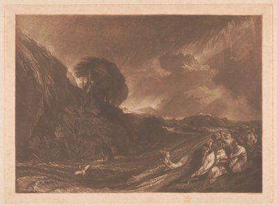 O Dilúvio de Joseph Mallord William Turner