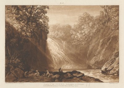 O desenho do Clyde de Joseph Mallord William Turner