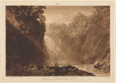 A queda do Clyde de Joseph Mallord William Turner