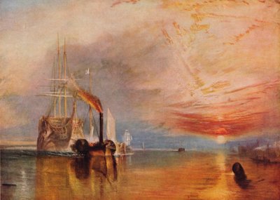 O Temeraire de Combate, 1839. de Joseph Mallord William Turner