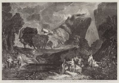 A Deusa da Discórdia no Jardim das Hespérides, na Galeria Marlborough House de Joseph Mallord William Turner
