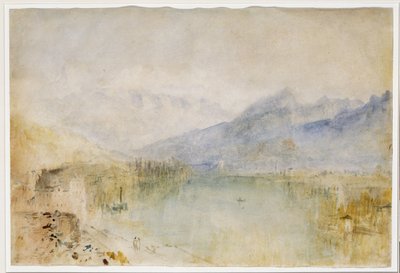 O Lago de Thun, c.1844 de Joseph Mallord William Turner