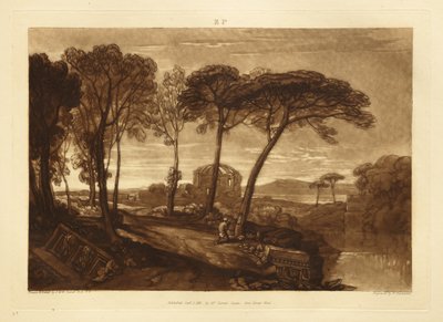 O Templo de Minerva Medica de Joseph Mallord William Turner