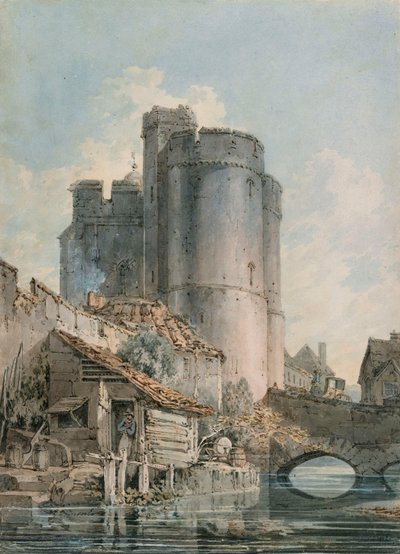 The West Gate, Canterbury, Kent de Joseph Mallord William Turner