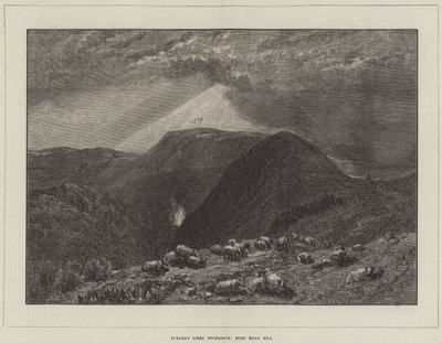 Turner, Hind Cabeça de Colina de Joseph Mallord William Turner