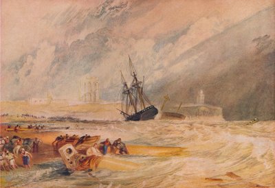 Tynemouth, início do século XIX, 1930. de Joseph Mallord William Turner