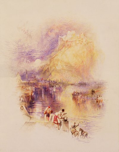 Sem título (lápis de cor sobre papel) de Joseph Mallord William Turner