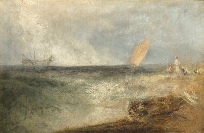 Vista de Margate, noite, c.1840 de Joseph Mallord William Turner