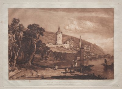 Cidade de Thun de Joseph Mallord William Turner