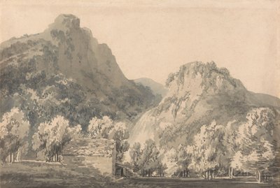 Cascata de Lodore, Cumberland de Joseph Mallord William Turner