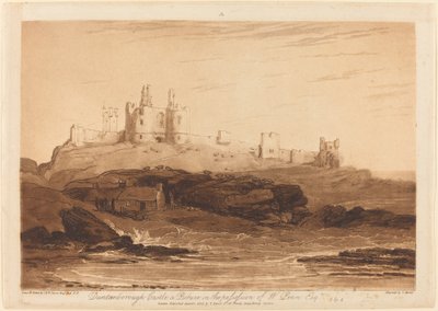 Castelo de Dunstanburgh de Joseph Mallord William Turner and Charles Turner