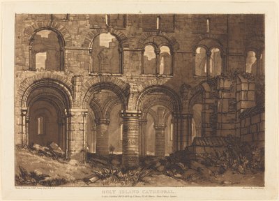 Catedral da Ilha Sagrada de Joseph Mallord William Turner and Charles Turner