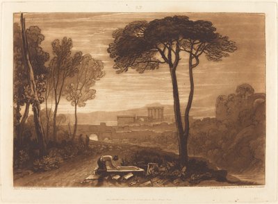 Cena na Campanha de Joseph Mallord William Turner and William Say