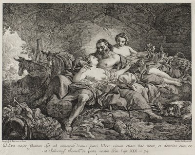 Ló e Suas Filhas, 1748 de Joseph Marie Vien