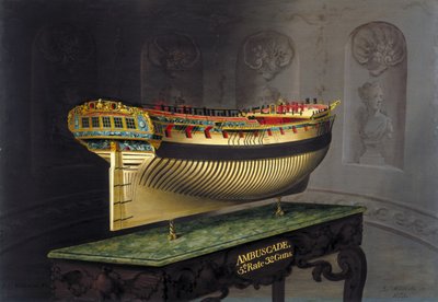 HMS Ambuscade, 1775 de Joseph Marshall
