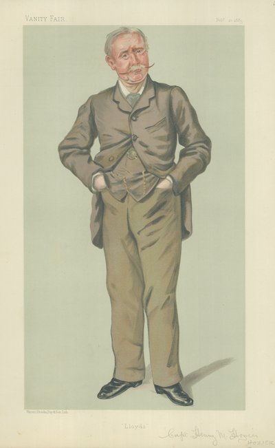 Capitão Henry Montague Hozier de Joseph Middleton Jopling