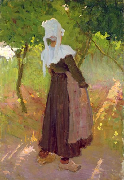Um passeio pelo campo na Bretanha de Joseph Milner Kite