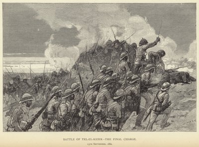 Batalha de Tel-El-Kebir de Joseph Nash