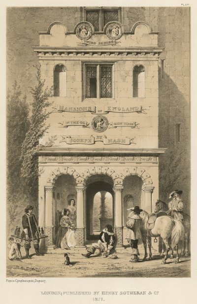 Alpendre, cranbourne, dorset de Joseph Nash