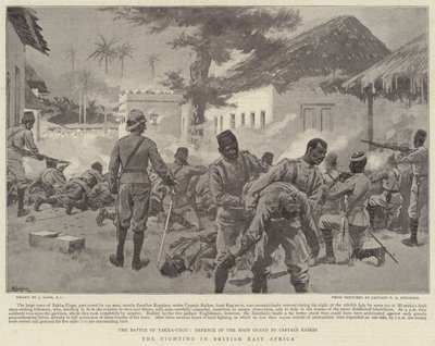 A luta na África Oriental Britânica de Joseph Nash