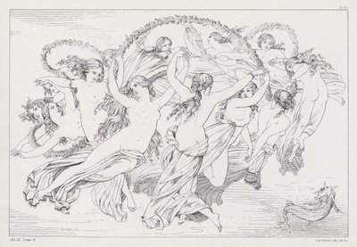 Shelleys Prometheus Unbound, Ato III, Cena 2 de Joseph Noel after Paton