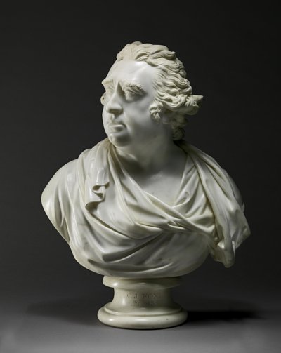 Charles James Fox (1749-1806) 1792 (mármore) de Joseph Nollekens