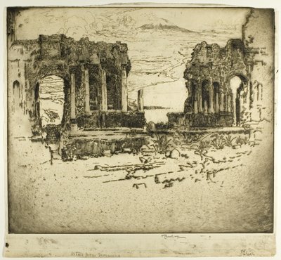 Aetna de Taormina de Joseph Pennell