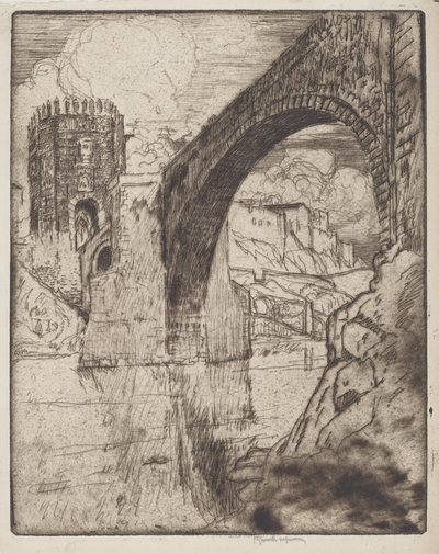 Arco da Ponte de Alcântara de Joseph Pennell