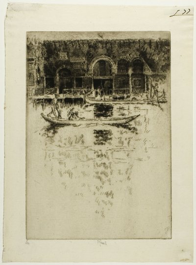 Palácio bizantino, Veneza de Joseph Pennell