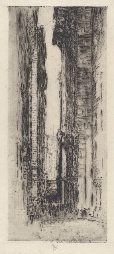 Canyon, No. III de Joseph Pennell