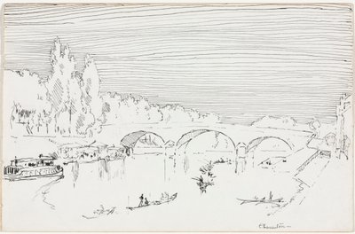 Charenton-le-Pont, ca. 1893. de Joseph Pennell