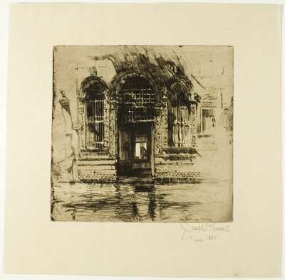 Entrada, Veneza de Joseph Pennell