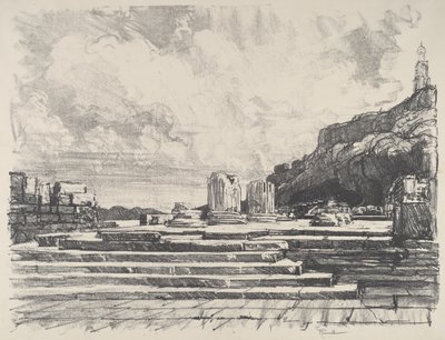 Elêusis, o Pavimento do Templo de Joseph Pennell