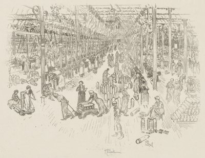 Trabalho de Guerra Inglês: A Baía das Mil Garotas de Joseph Pennell