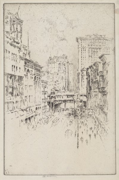 Rua Quarenta e Dois de Joseph Pennell
