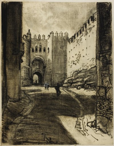 Gateway, Segóvia de Joseph Pennell