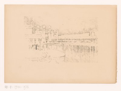 Vista da lagoa de Joseph Pennell